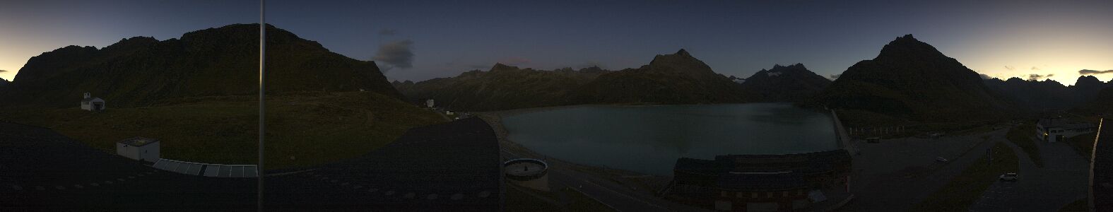Silvretta Bielerhöhe snow cam captured at 11 September 2026 at 8:05 pm GMT+2