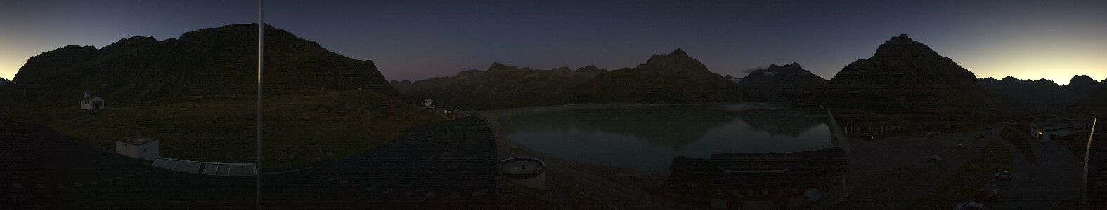 Silvretta Bielerhöhe snow cam captured at 12 September 2026 at 7:57 pm GMT+2