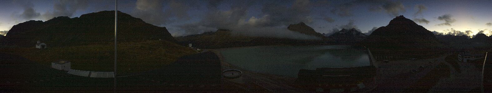 Silvretta Bielerhöhe snow cam captured at 14 September 2026 at 8:08 pm GMT+2