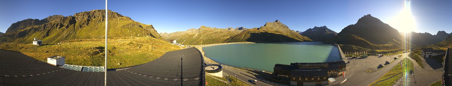 Silvretta Bielerhöhe snow cam captured at 15 September 2026 at 6:09 pm GMT+2