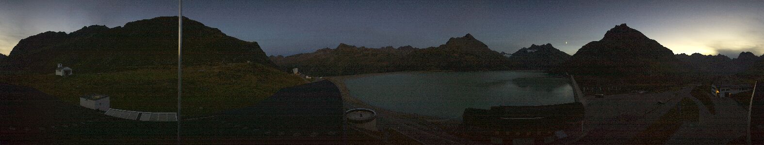Silvretta Bielerhöhe snow cam captured at 17 September 2026 at 7:52 pm GMT+2