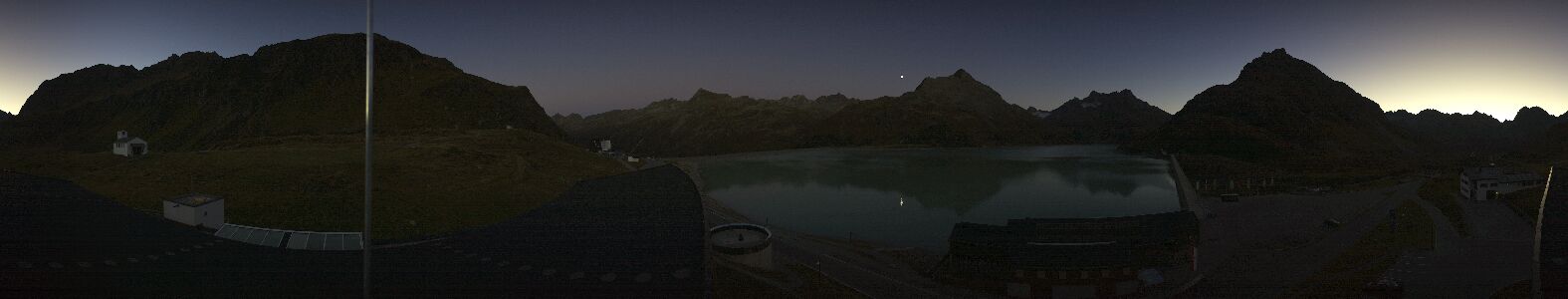 Silvretta Bielerhöhe snow cam captured at 22 September 2026 at 7:39 pm GMT+2