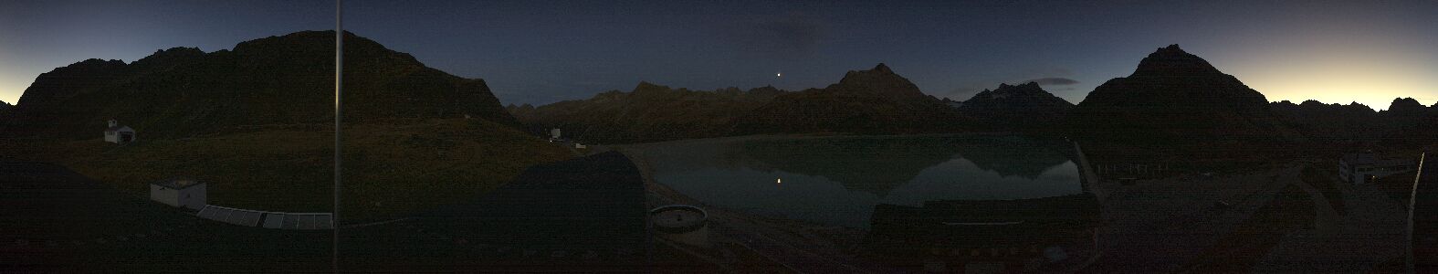 Silvretta Bielerhöhe snow cam captured at 23 September 2026 at 7:40 pm GMT+2
