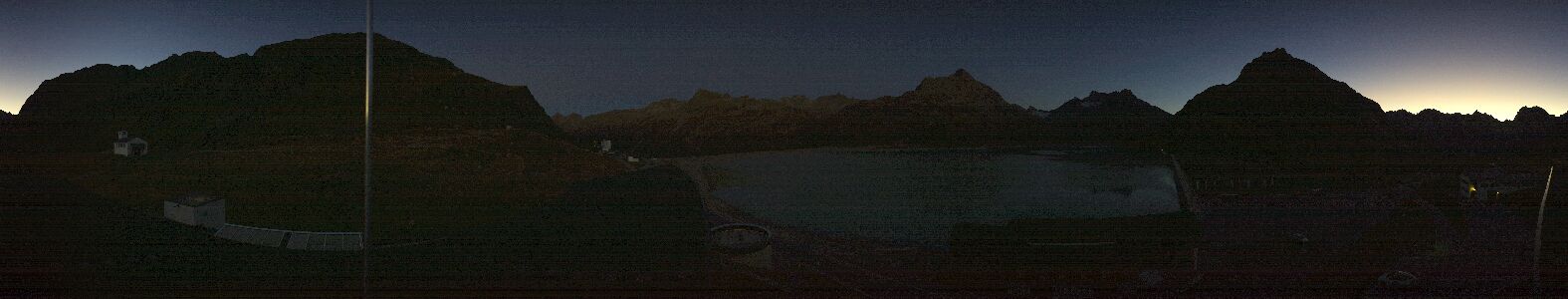 Silvretta Bielerhöhe snow cam captured at 25 September 2026 at 7:44 pm GMT+2