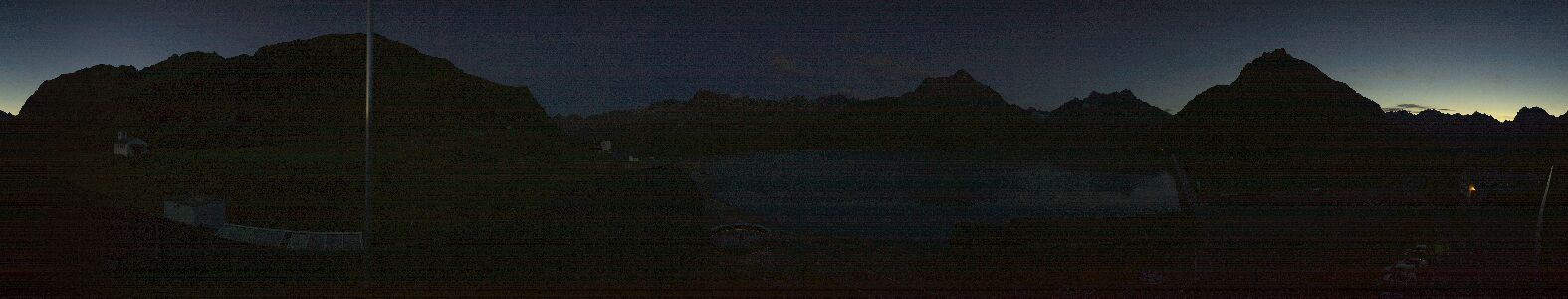 Silvretta Bielerhöhe snow cam captured at 30 September 2026 at 7:34 pm GMT+2