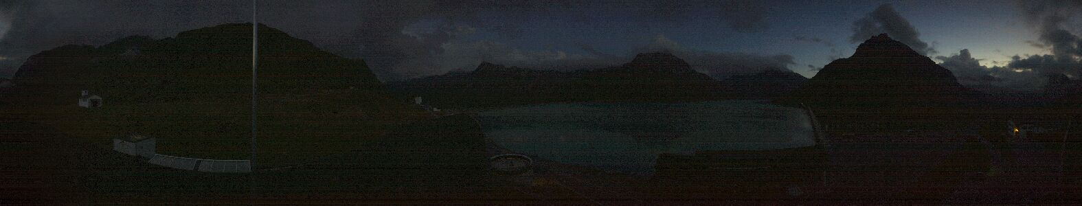 Silvretta Bielerhöhe snow cam captured at 4 October 2026 at 7:23 pm GMT+2