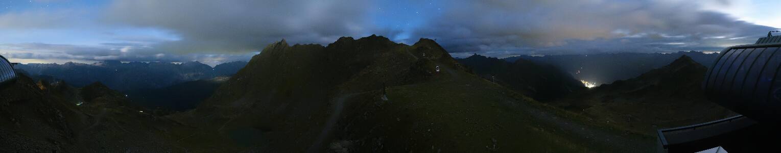 Silvretta-Montafon Panorama Bahn snow cam captured at 20 September 2026 at 11:50 pm GMT+2