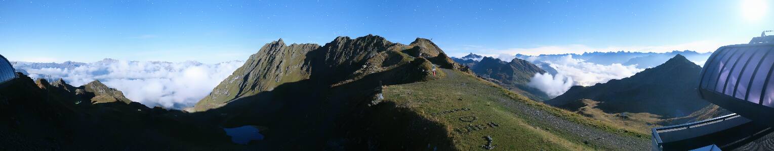 Silvretta-Montafon Panorama Bahn snow cam captured at 21 September 2026 at 11:51 pm GMT+2