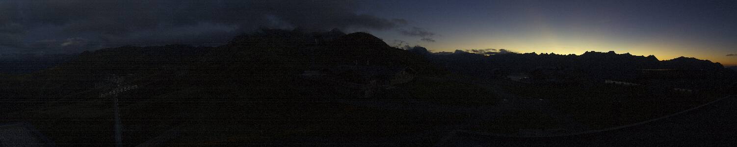 Silvretta-Montafon Valisera Berg snow cam captured at 14 September 2026 at 8:08 pm GMT+2