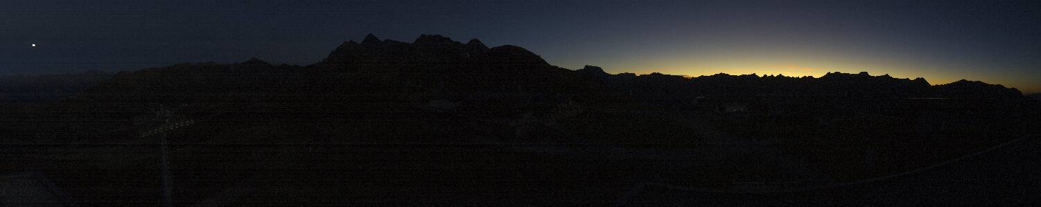 Silvretta-Montafon Valisera Berg snow cam captured at 25 September 2026 at 7:44 pm GMT+2