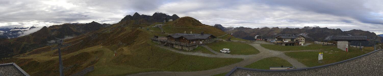 Silvretta-Montafon Valisera Berg snow cam captured at 2 October 2026 at 9:45 am GMT+2