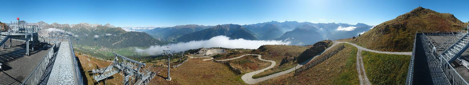 Skiarena Bergeralm Skiarena Bergeralm - Das Skigebiet im Wipptal snow cam captured at 22 September 2026 at 10:28 am GMT+2