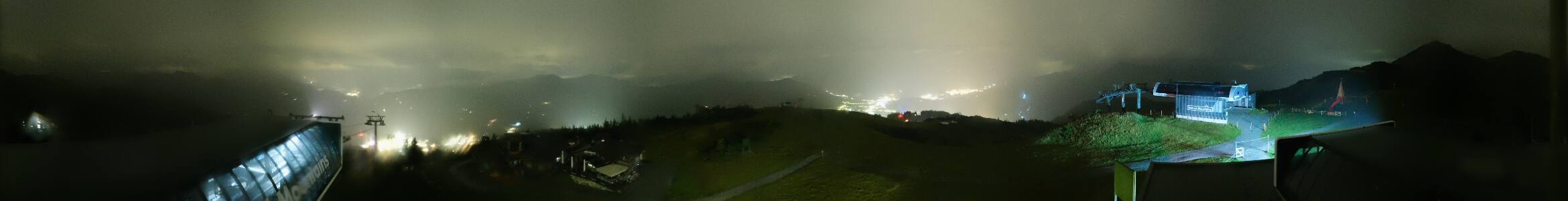 Snow Space Salzburg Flying Mozart snow cam captured at 13 September 2026 at 11:55 pm GMT+2