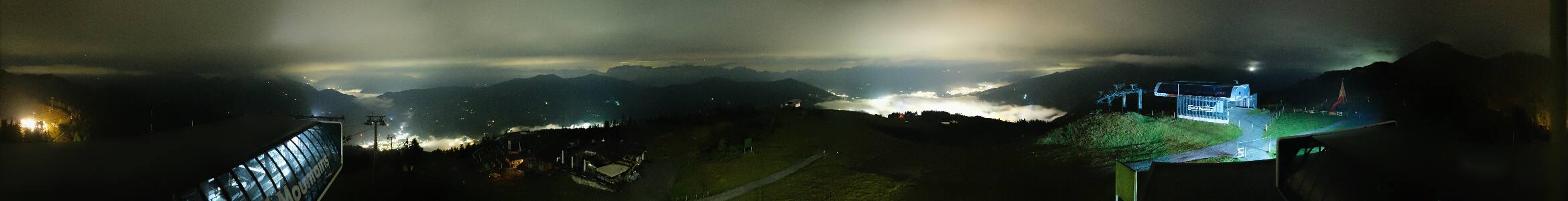 Snow Space Salzburg Flying Mozart snow cam captured at 18 September 2026 at 11:55 pm GMT+2