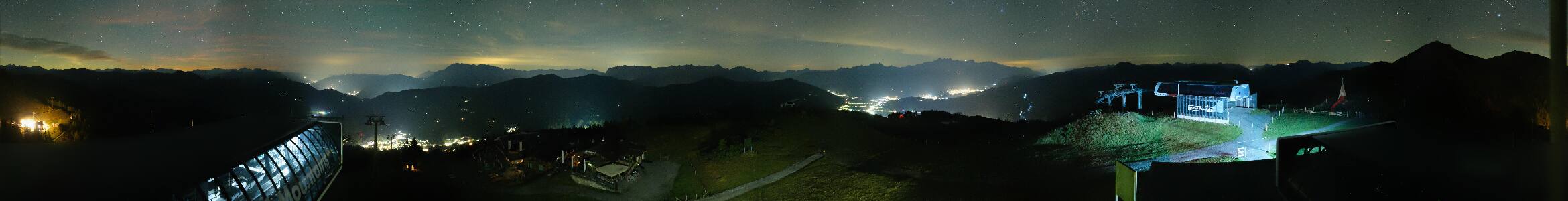 Snow Space Salzburg Flying Mozart snow cam captured at 19 September 2026 at 11:55 pm GMT+2