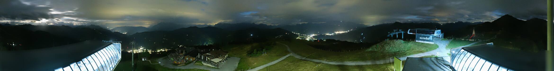 Snow Space Salzburg Flying Mozart snow cam captured at 20 September 2026 at 11:50 pm GMT+2