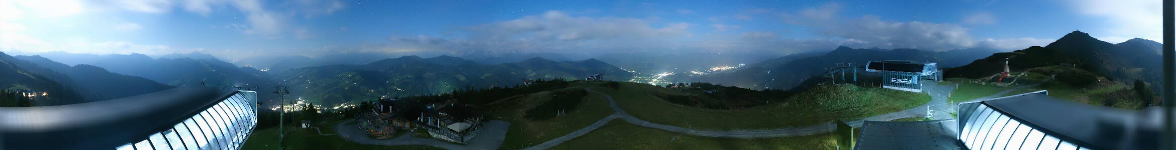 Snow Space Salzburg Flying Mozart snow cam captured at 22 September 2026 at 11:52 pm GMT+2