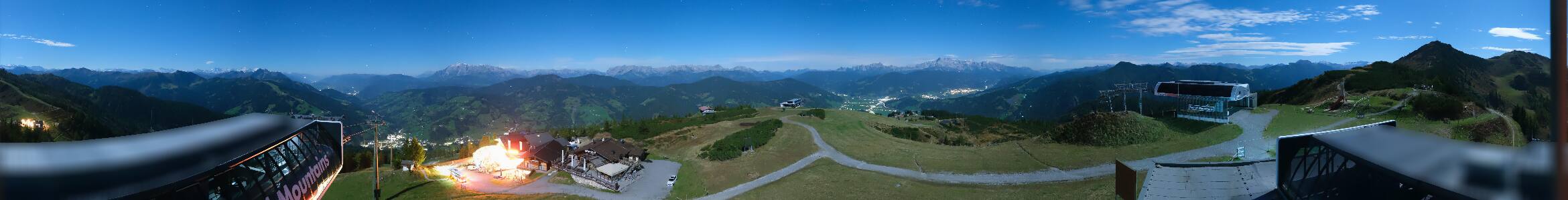 Snow Space Salzburg Flying Mozart snow cam captured at 25 September 2026 at 11:58 pm GMT+2