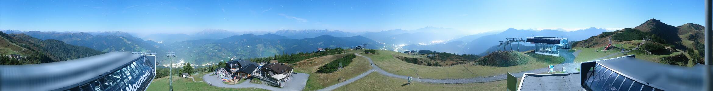 Snow Space Salzburg Flying Mozart snow cam captured at 29 September 2026 at 11:45 pm GMT+2