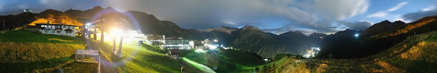 Sölden Hochsölden snow cam captured at 20 September 2026 at 11:55 pm GMT+2