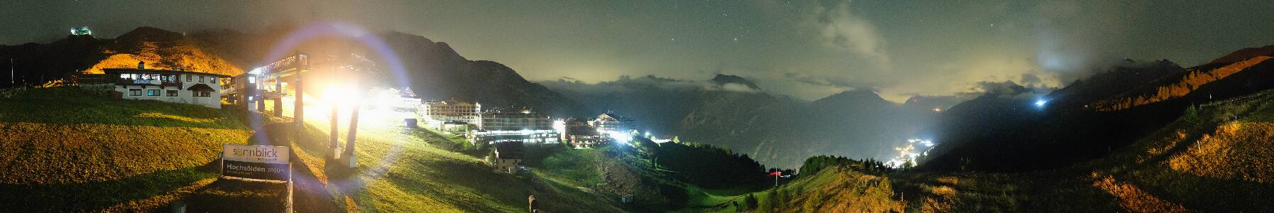 Sölden Hochsölden snow cam captured at 4 October 2026 at 11:59 pm GMT+2