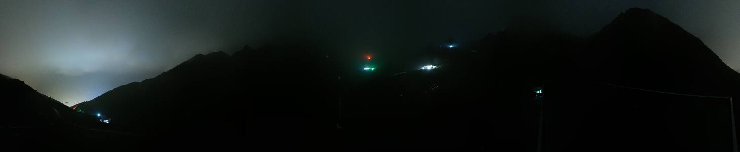 Sölden Schwarzkogl Talstation snow cam captured at 13 September 2026 at 11:56 pm GMT+2