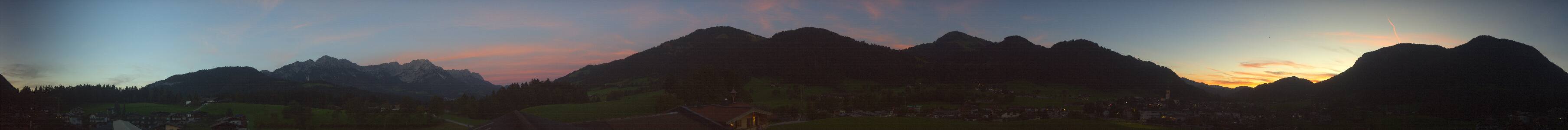 Söll Ort snow cam captured at 23 September 2026 at 7:34 pm GMT+2