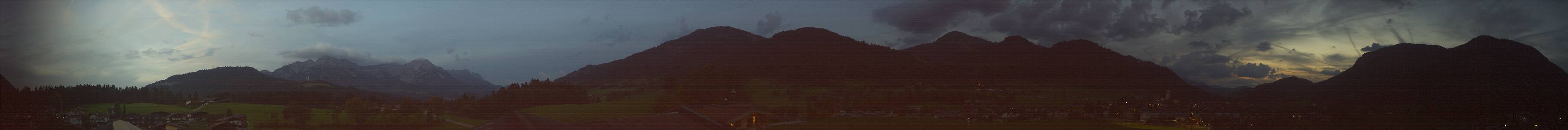 Söll Ort snow cam captured at 1 October 2026 at 7:34 pm GMT+2