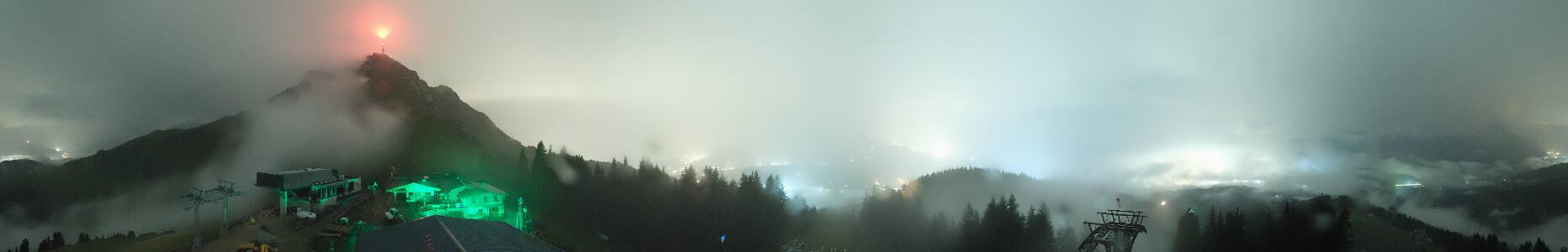 St. Johann in Tirol St. Johann in Tirol • Bergstation Harschbichl - 1.604m snow cam captured at 13 September 2026 at 11:55 pm GMT+2