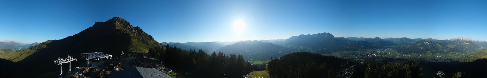 St. Johann in Tirol St. Johann in Tirol • Bergstation Harschbichl - 1.604m snow cam captured at 15 September 2026 at 6:20 pm GMT+2