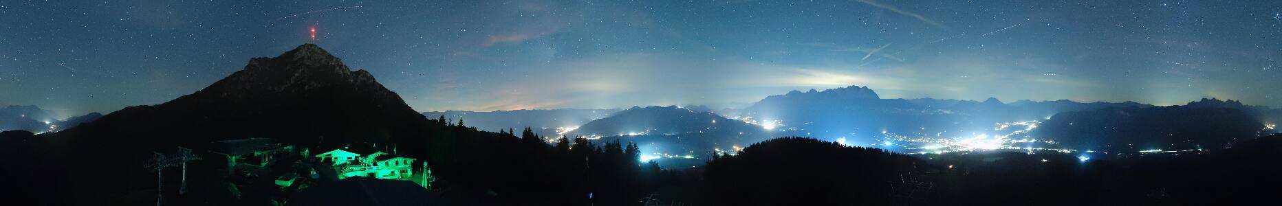 St. Johann in Tirol St. Johann in Tirol • Bergstation Harschbichl - 1.604m snow cam captured at 19 September 2026 at 11:54 pm GMT+2