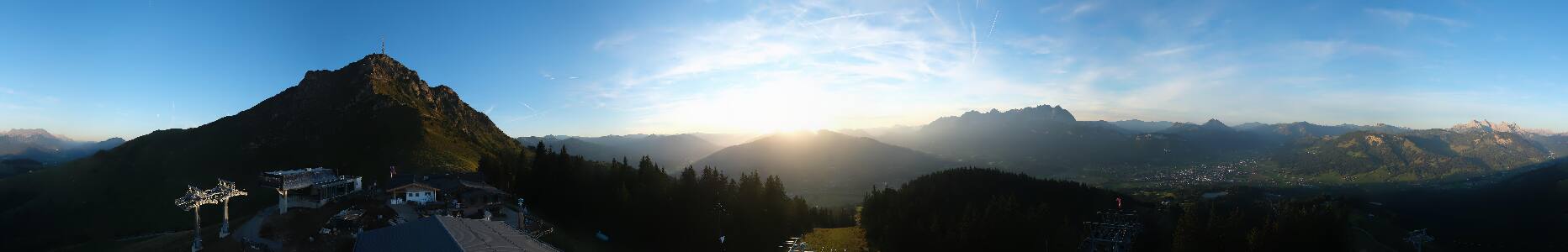 St. Johann in Tirol St. Johann in Tirol • Bergstation Harschbichl - 1.604m snow cam captured at 23 September 2026 at 6:56 pm GMT+2