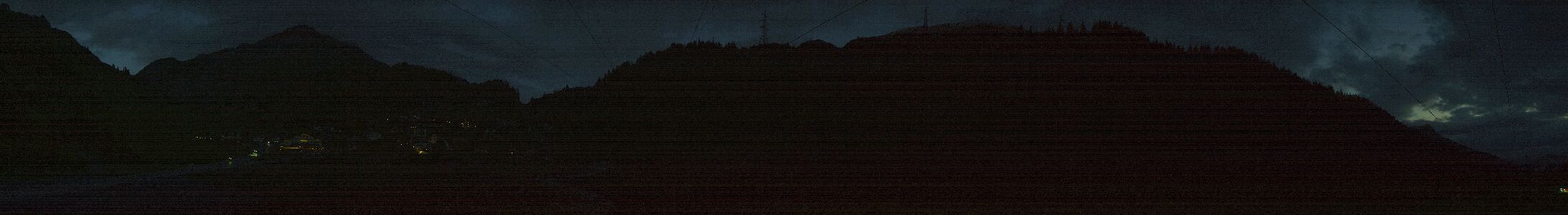 Stuben am Arlberg Ortsblick snow cam captured at 18 September 2026 at 7:53 pm GMT+2