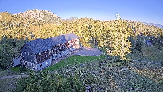 Tauplitz Haus Alpin snow cam captured at 15 September 2026 at 6:10 pm GMT+2