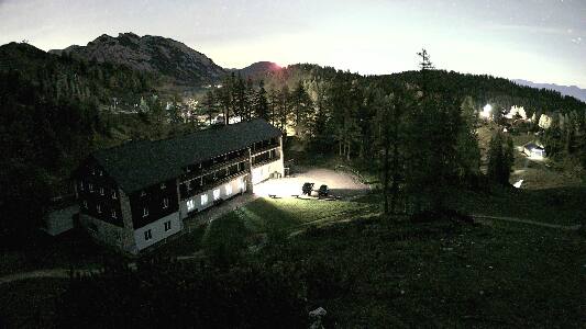 Tauplitz Haus Alpin snow cam captured at 19 September 2026 at 11:59 pm GMT+2