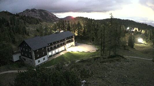 Tauplitz Haus Alpin snow cam captured at 21 September 2026 at 11:58 pm GMT+2