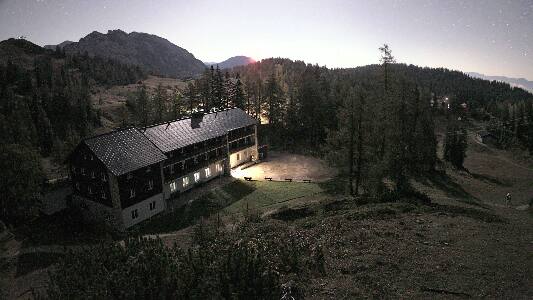 Tauplitz Haus Alpin snow cam captured at 6 October 2026 at 4:39 am GMT+2