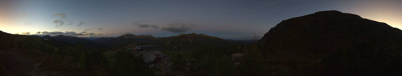 Turracherhöhe Panoramabahn snow cam captured at 14 September 2026 at 7:48 pm GMT+2