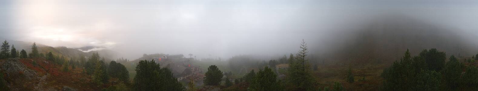 Turracherhöhe Panoramabahn snow cam captured at 17 September 2026 at 7:08 pm GMT+2