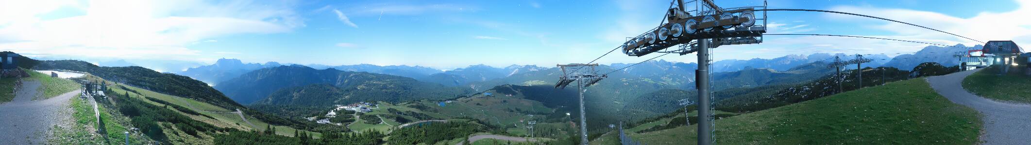 Waidring Steinplatte Plattenkogel snow cam captured at 23 September 2026 at 11:54 pm GMT+2
