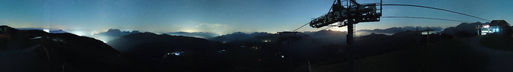 Waidring Steinplatte Plattenkogel snow cam captured at 3 October 2026 at 11:49 pm GMT+2