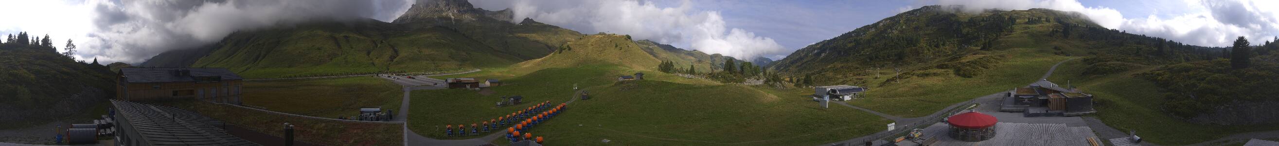 Warth-Schröcken Saloberarena snow cam captured at 21 September 2026 at 4:48 pm GMT+2