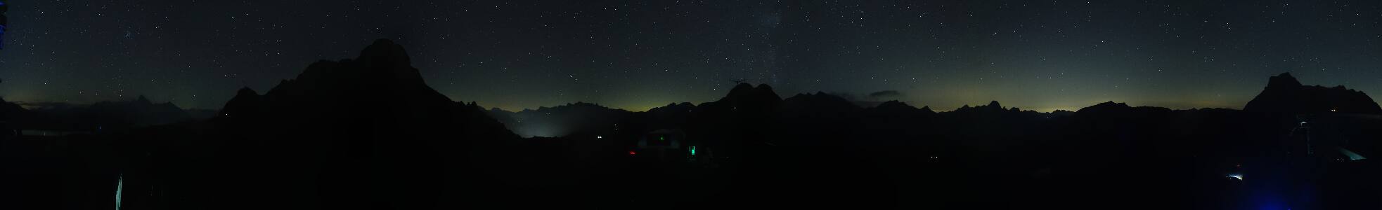Warth-Schröcken Saloberjet snow cam captured at 11 September 2026 at 11:57 pm GMT+2