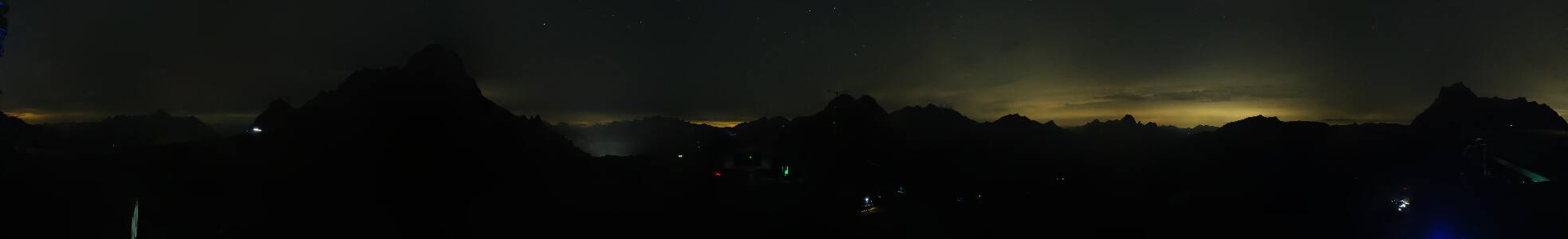 Warth-Schröcken Saloberjet snow cam captured at 4 October 2026 at 11:56 pm GMT+2