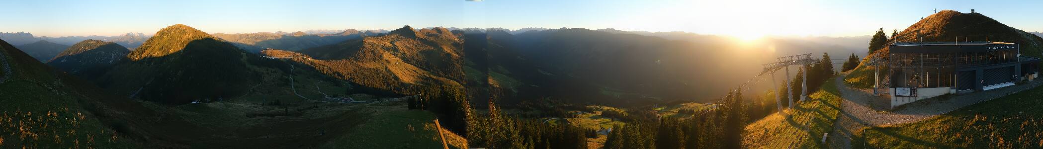 Westendorf Fleiding snow cam captured at 15 September 2026 at 7:17 pm GMT+2