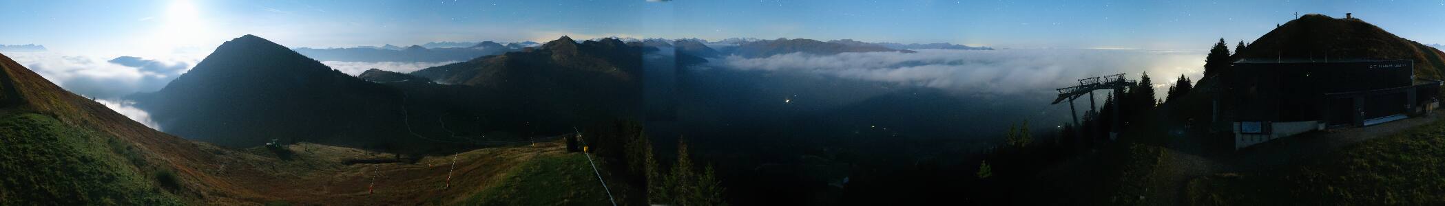 Westendorf Fleiding snow cam captured at 2 October 2026 at 11:46 pm GMT+2