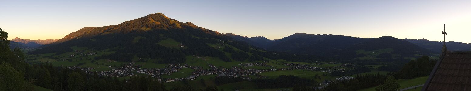 Westendorf Salvenberg snow cam captured at 15 September 2026 at 7:17 pm GMT+2