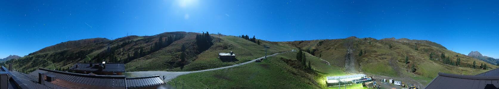 Wildkogel Arena Schihütte Rettenstein snow cam captured at 25 September 2026 at 11:59 pm GMT+2