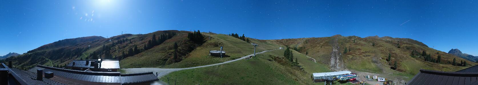 Wildkogel Arena Schihütte Rettenstein snow cam captured at 28 September 2026 at 11:53 pm GMT+2