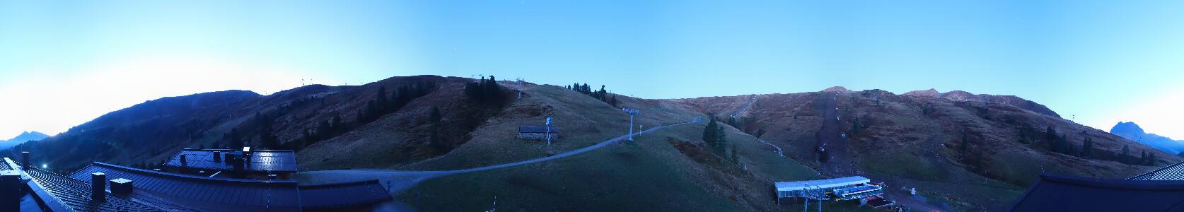 Wildkogel Arena Schihütte Rettenstein snow cam captured at 6 October 2026 at 6:43 am GMT+2